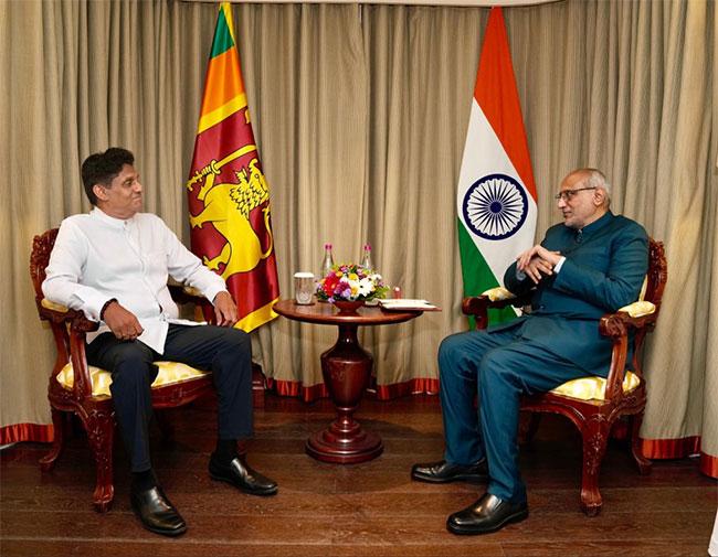 Visiting Indian Vice President meets Opposition Leader