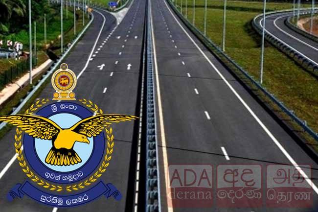 Air Force personnel deployed for expressway rescue operations