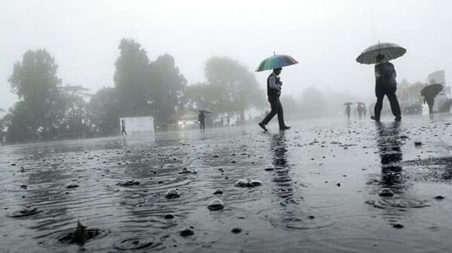 Fairly heavy rainfall expected in parts of the island today
