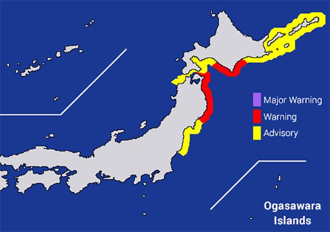 Alert for potential mega-quake in Japan issued, tsunami warnings still in effect