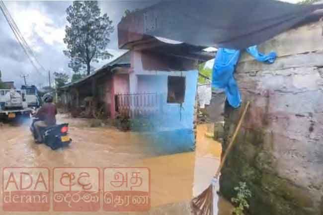 Flooding in Hatton–Dickoya submerges 50 estate houses