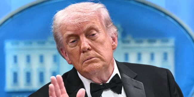 Trump says incident won’t deter him from winning Iran war