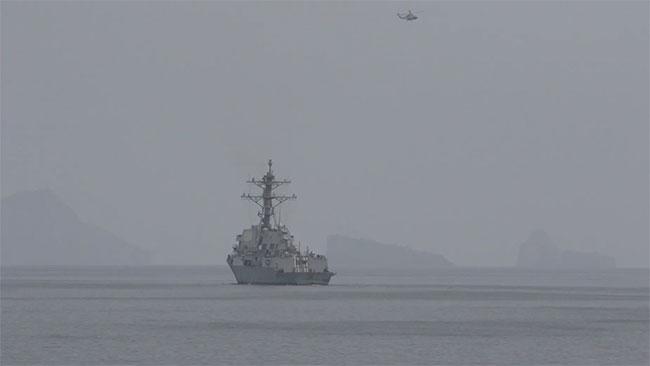 Iran hits US warship with two missiles near Strait of Hormuz - state media