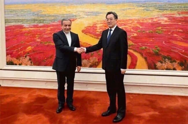 Iranian foreign minister arrives in Beijing to discuss “regional and international developments”