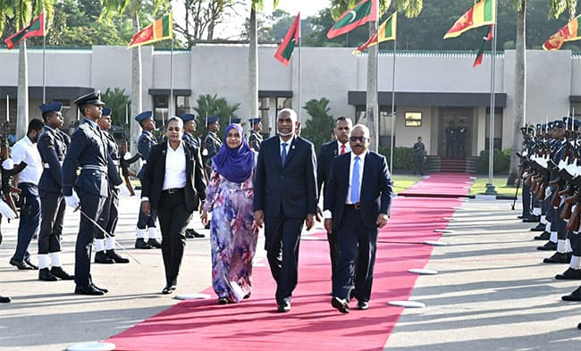 Maldivian President Muizzu concludes state visit to Sri Lanka