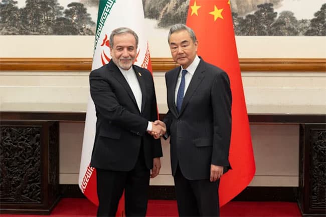 China calls for Strait to be reopened ‘as soon as possible’ in Iran talks