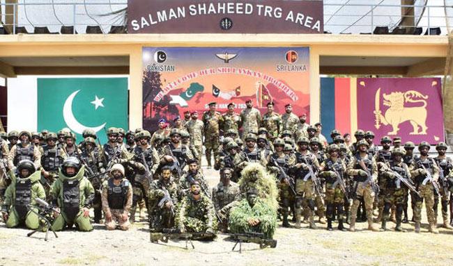 Pakistani, Sri Lankan armies conclude two-week joint counterterror exercise ‘Shake Hands II’