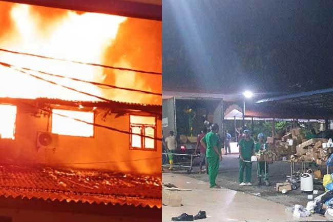 Fire breaks out at Jaffna Teaching Hospital