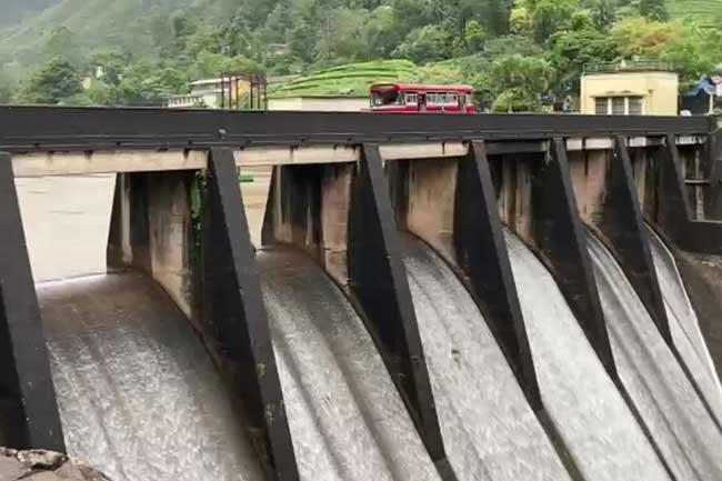 Spill gates of several reservoirs opened amid heavy rainfall