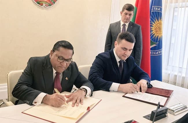 Sri Lanka, Belarus agree to expand bilateral ties