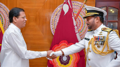 Appointment of new Navy Commander