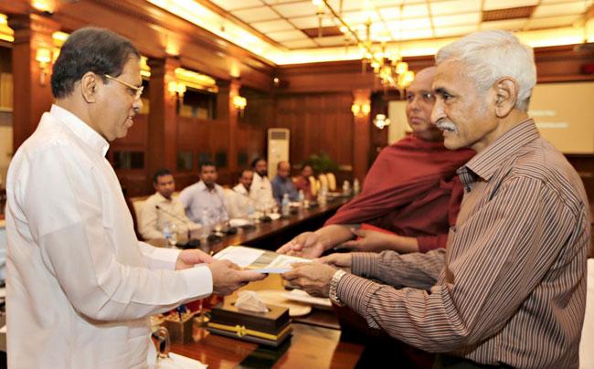 Report on Wilpattu resettlement presented to President