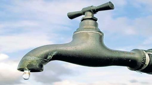 Water distribution pipe takes hit from landslide - supply hindered in several areas