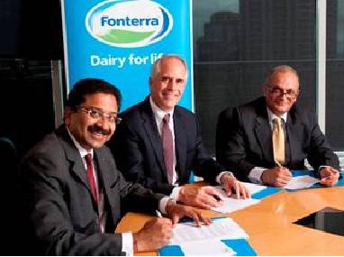Fonterra signs MoU with IFFCO on dairy farm in India