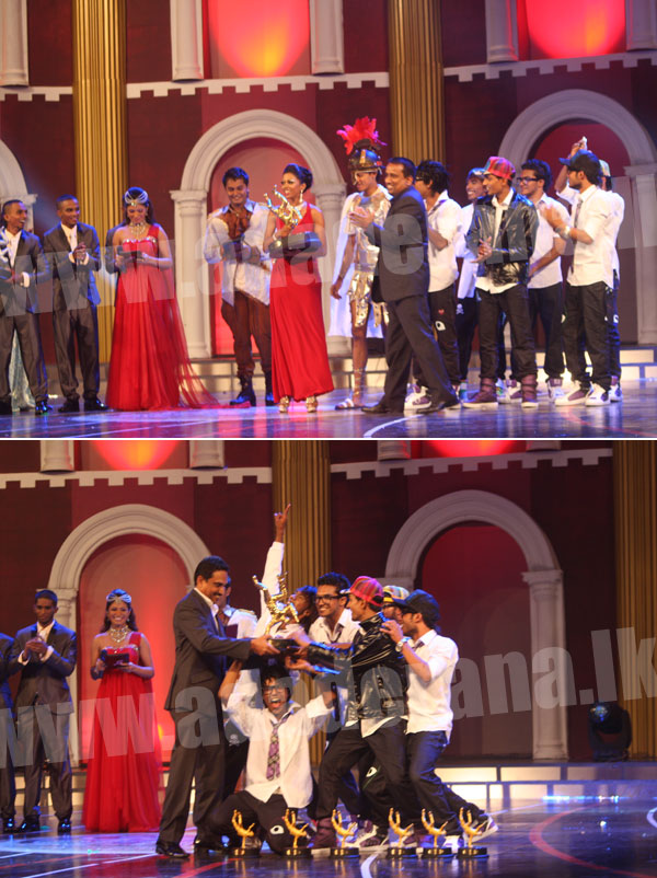 Imalsha and Dangerous Gang winners at Derana City of Dance