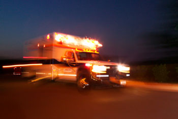 Father accidently runs over son while backing up