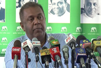 VIP security personnel were also at protest against Ranil - Mangala