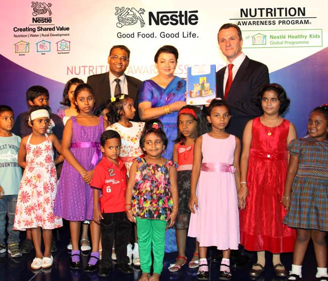Sri Lanka’s First Lady Endorses Nestlé Lanka’s Healthy Kids Programme