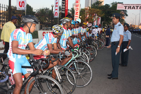 SLAF Cycle race ends
