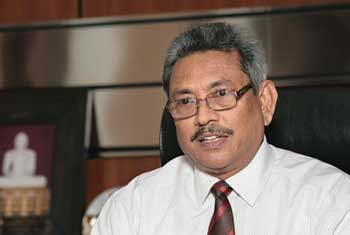 North not militarised - Gotabaya