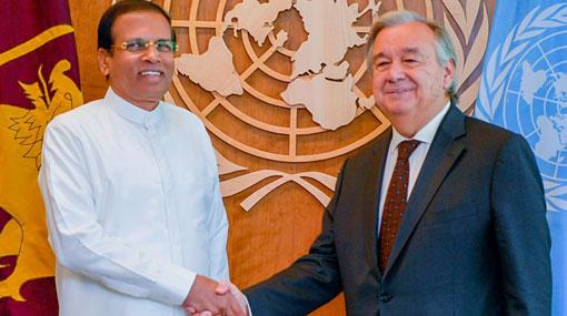 President meets UN Secretary General