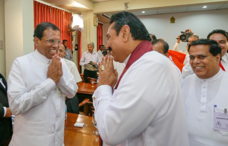 Sirisena-Rajapaksa talks on tricky political issues on Wednesday