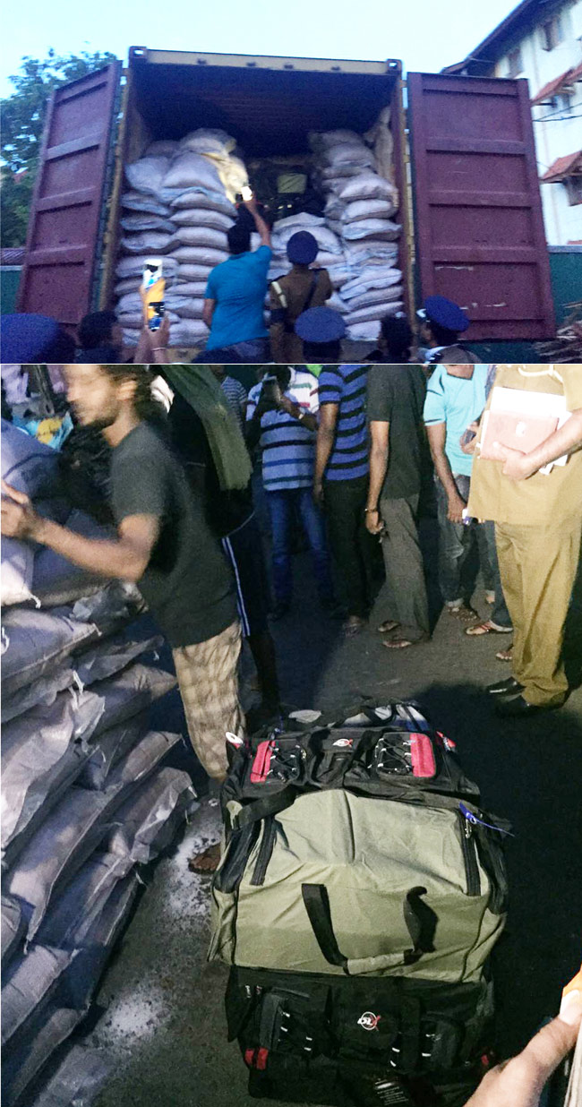 Around 160kg of cocaine found in container truck