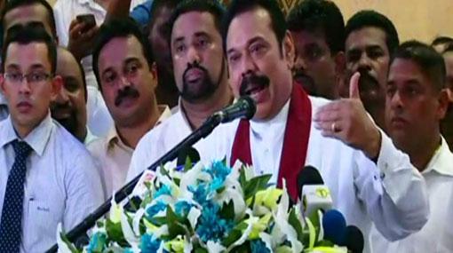 What would happen if the gamarala loses his grip? asks Mahinda
