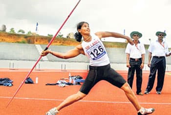 Nadeeka Lakmali sets new national javelin throw record