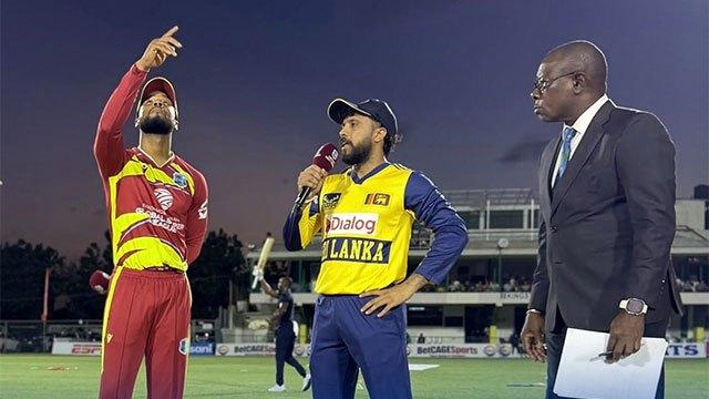 West Indies bowl first in 3rd T20 vs Sri Lanka
