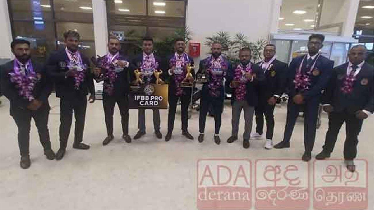 Sri Lanka bodybuilders win six golds at Mr. Universe Championships