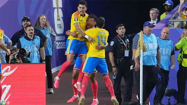 Colombia beats Ghana 1-0 to reach the World Cup Round of 16