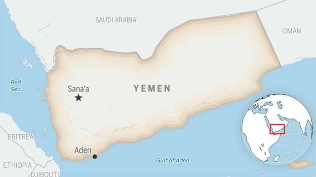 British military says cargo ship reports attack in the Red Sea off Yemen
