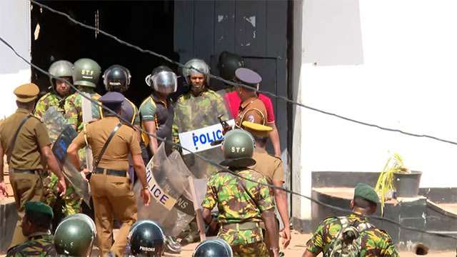 Negombo Prison unrest brought under control; female inmates continue protest