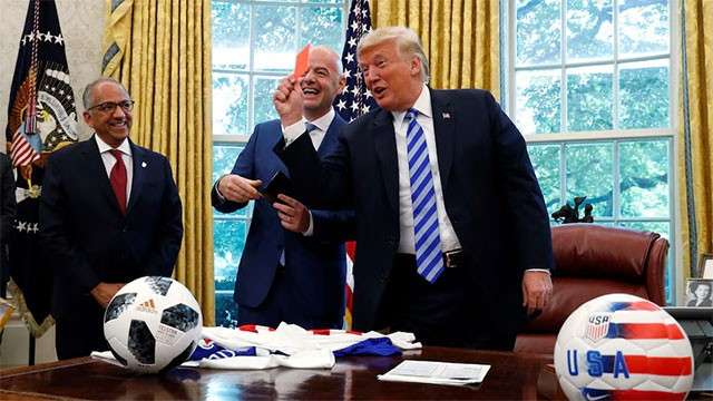 FIFA rejects Belgium challenge over Balogun eligibility, Trump calls red card U-turn 'brilliant'