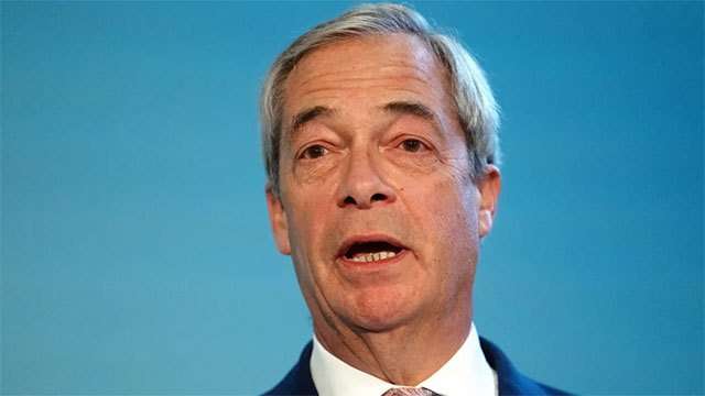 UK's Reform party leader Nigel Farage steps down from parliament