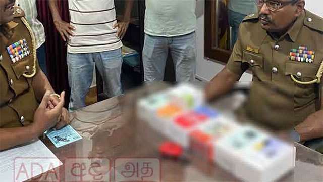 Two piriven students arrested over theft of smartphones and cash worth over Rs. 1M
