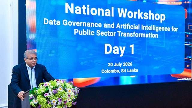 Workshop on AI for public sector transformation gets underway in Colombo