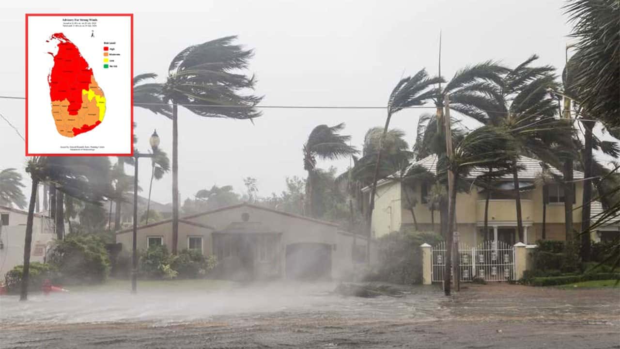 Advisory issued for strong winds