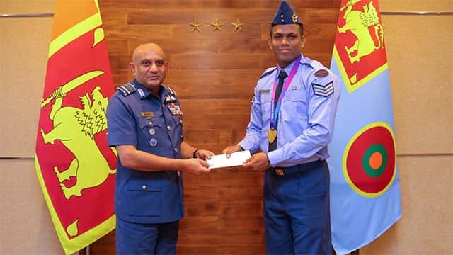 Air Force promotes Rumesh Tharanga after historic Commonwealth victory