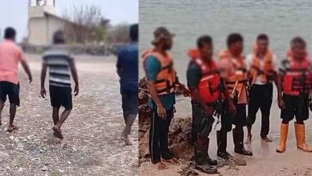 Sri Lanka Navy rescues 11 Indian fishermen after boat accident near Delft