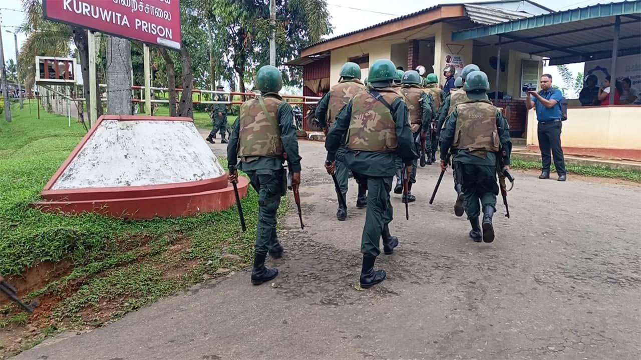 Two dead, 4 injured following tense situation at Kuruwita Prison