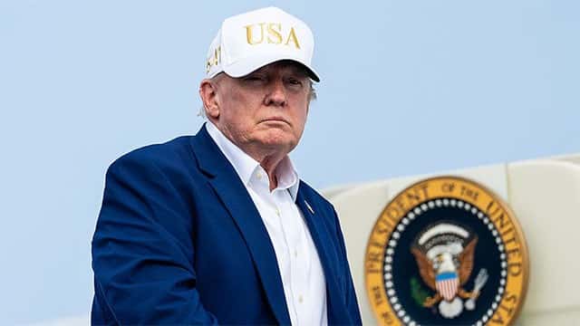 Trump says he switched planes after Nato summit because of possible threat