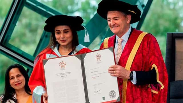 After Shah Rukh Khan, Rani Mukerji honoured with Doctor of Letters by La Trobe University
