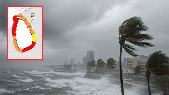 Advisory issued for strong winds and rough seas
