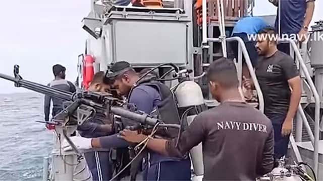 Search continues for missing navy officer for fourth consecutive day