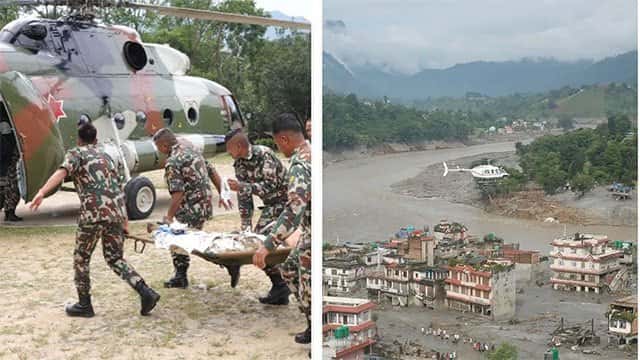 Rescue operations suspended after lake near China-Nepal border overflows