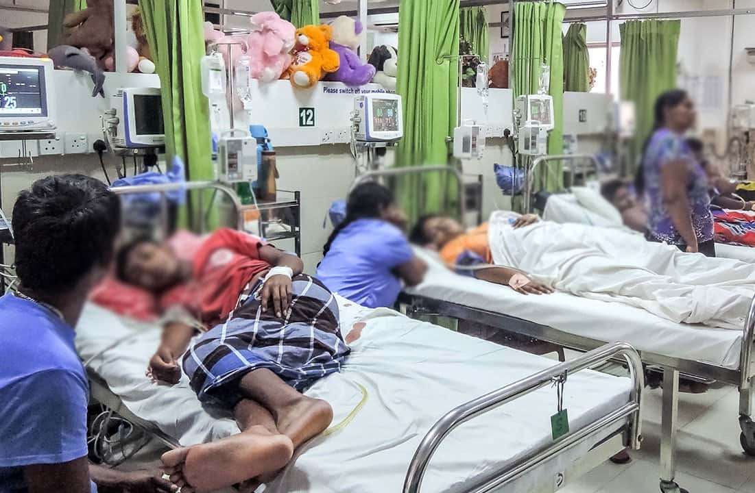 Dengue cases in Sri Lanka rise to 94,805 this year