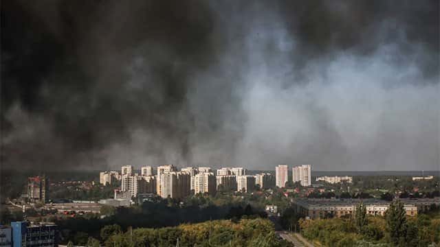 At least 27 killed after Russian drone attack triggers warehouse blast near Kyiv