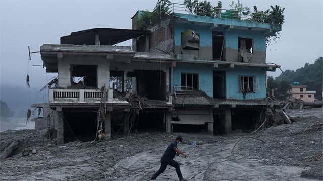 No survivors found so far at Tibet border after massive floods, Chinese authorities say
